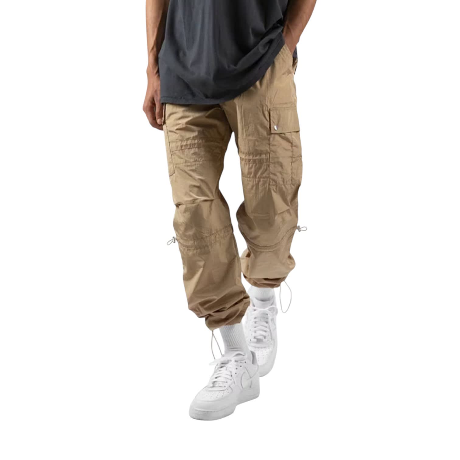 MNML Tech Cargo Pants Khaki